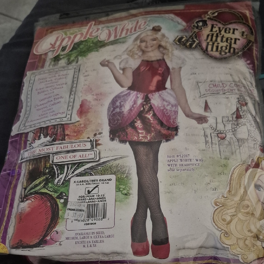 Ever After High Apple White Costume